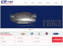 Tablet Screenshot of cbcar.com.br